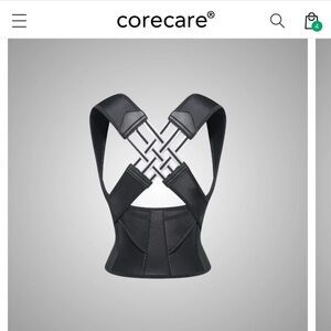 Corecare Black Posture Corrector size Small